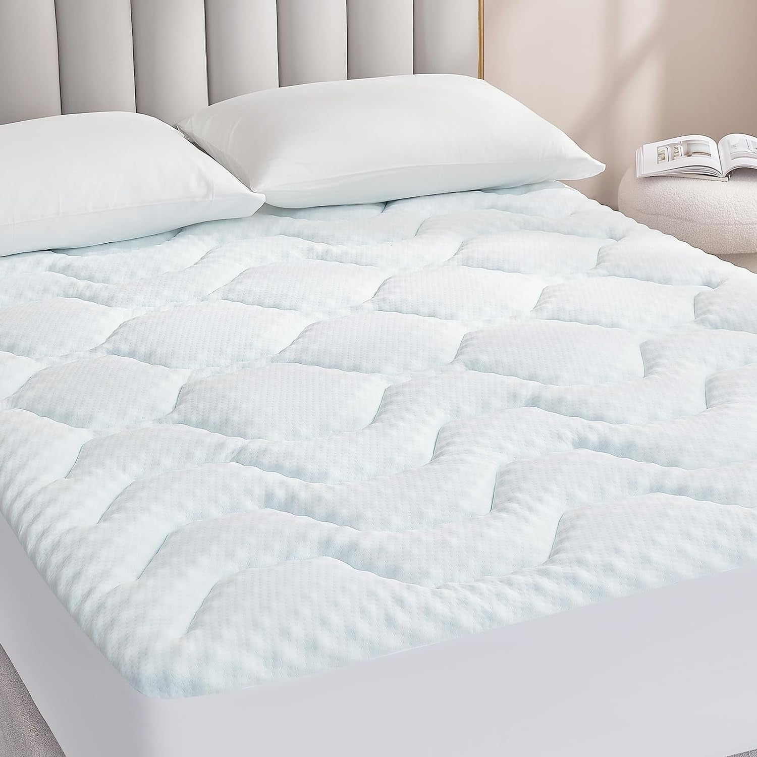 Gel Topper 180x200cm Boxspringbett flauschige decke