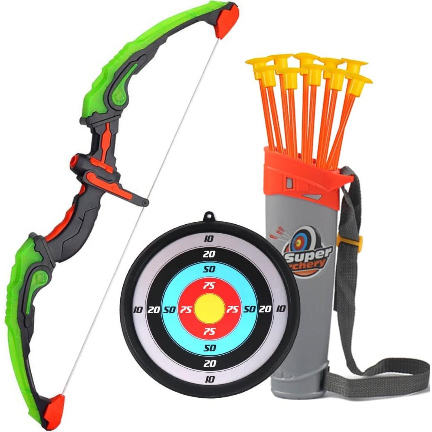 Pfeil und Bogen Kinder Outdoor Spielzeug Bogenschießen Set
