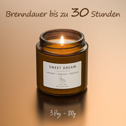 Premium Duftkerzen Geschenke für Frauen Schlafkerzen 3 Stück