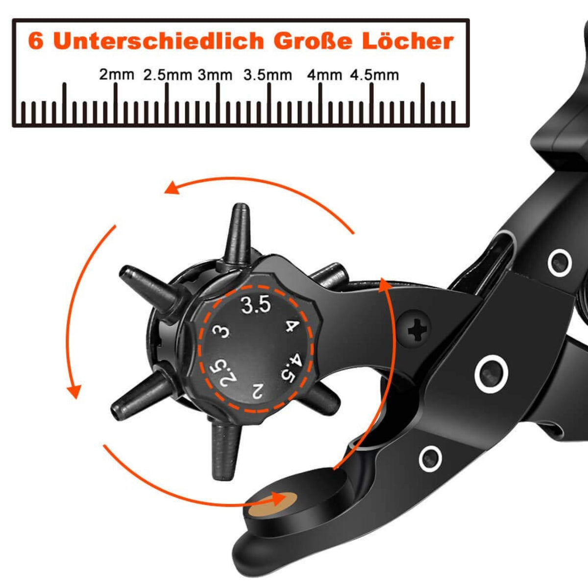 uhrmacher schraubendreher set Revolverlochzange