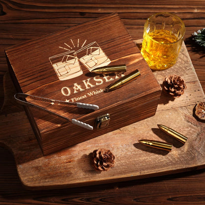 Whisky Geschenkset für Männer Whiskeygläser Steine Valentinstag Geschenk für Ihn