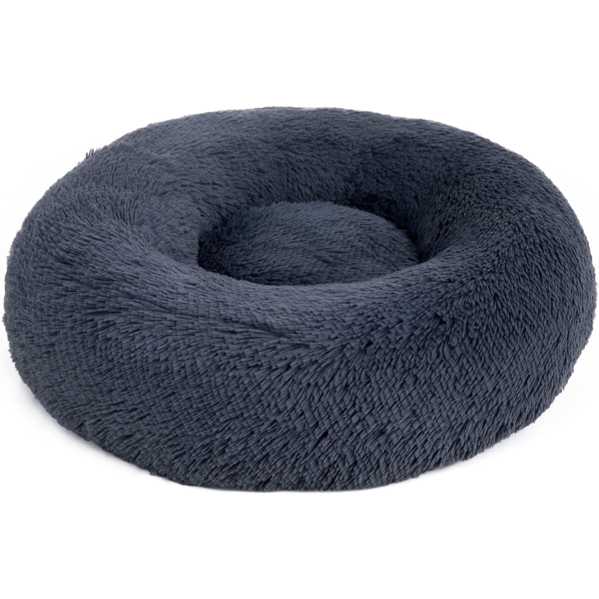 Hundebett kleine Hunde Katzenbett waschbar Ø 50 cm Kissen