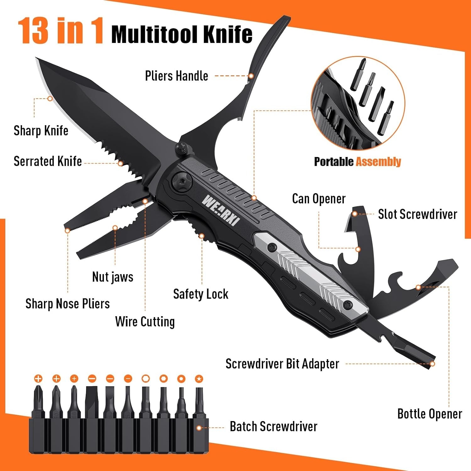 Multitool Taschenmesser Geschenke für Männer Klappmesser