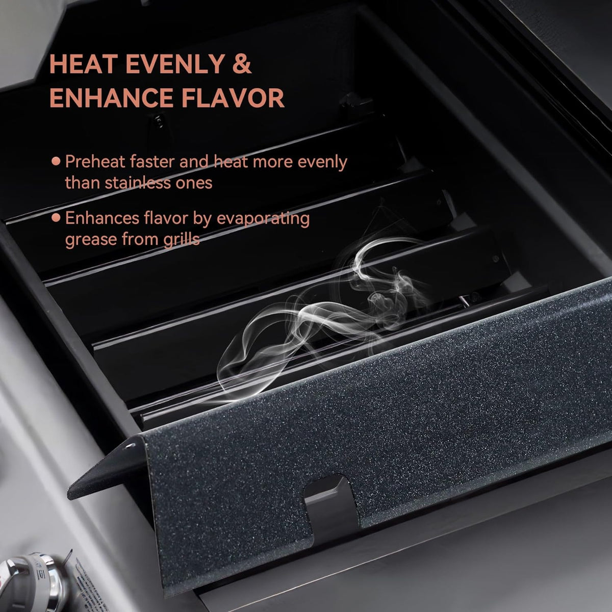 38,9CM Porzellanemaille Brennerabdeckung für Weber Spirit I & II 200 e210 e220 s210 S220 67046 für Weber Spirit 2 für Spirit E210/E220 S210/S220