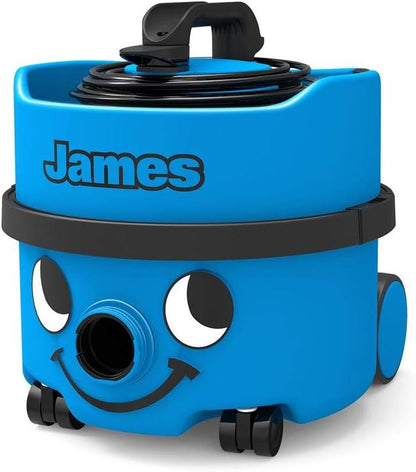 Numatic James Bodenstaubsauger JVH-187 Sky-Blue, 8 Liter Kapazität, Geräuschpegel 72 dB, 620 Watt Staubsauger,