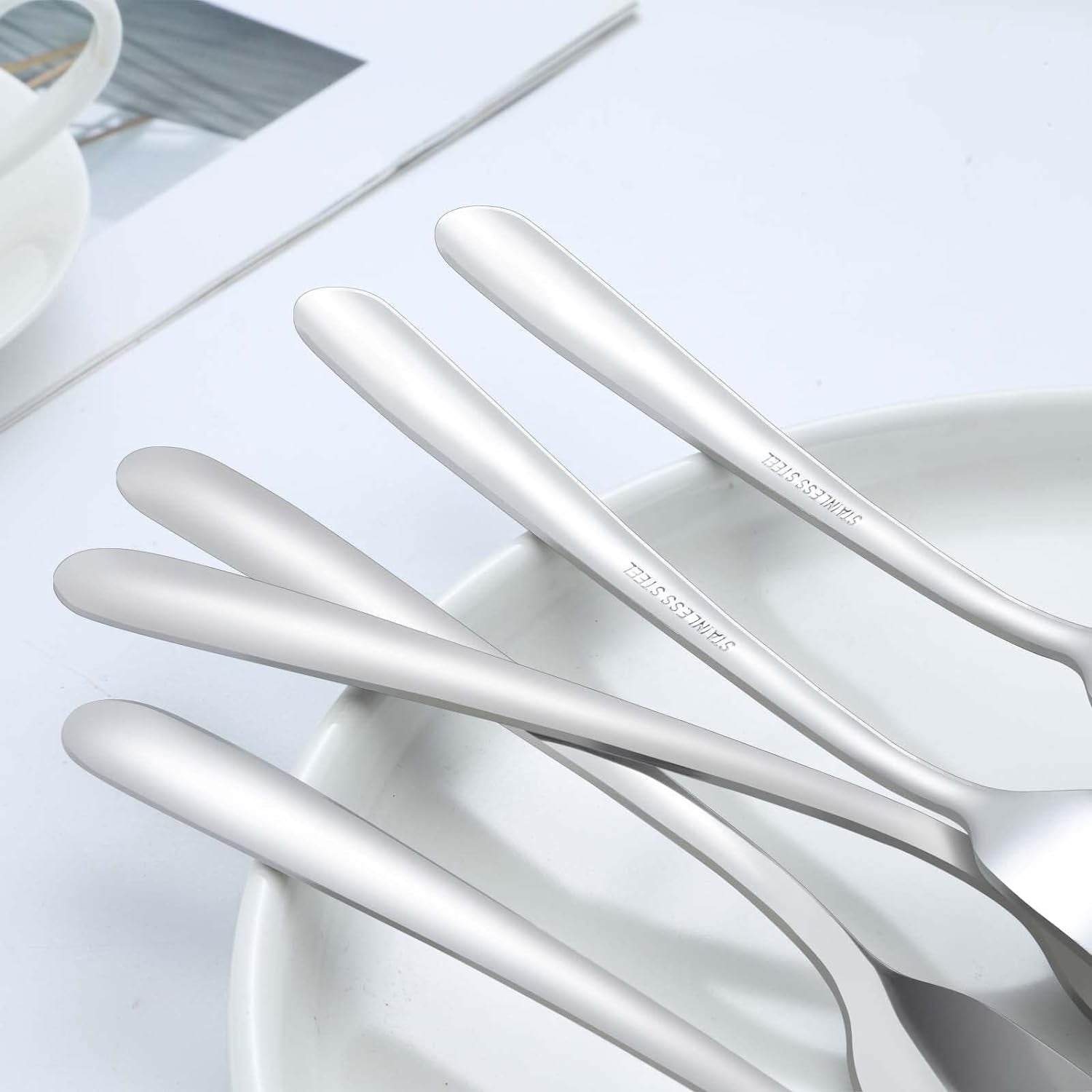 Kuchengabel Set Dessertgabel Set 24 Stück 14,5cm Edelstahl Spülmaschinenfest