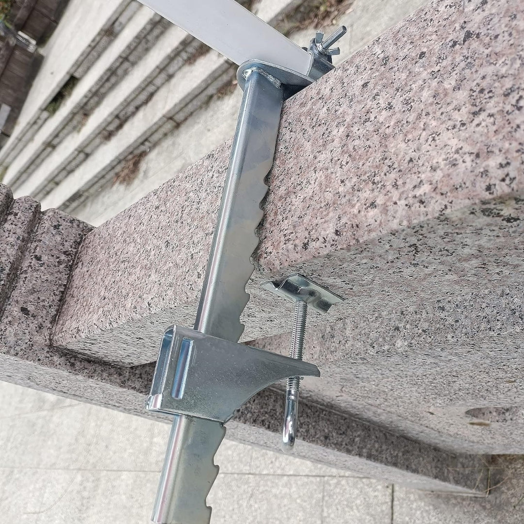Sonnenschirm Clip Tischklammer für Geländer Terrassen Tische Stühle im Freien Tragbar Klemmbereich 0-20cm Einfache Montage Kein Bohren erforderlich