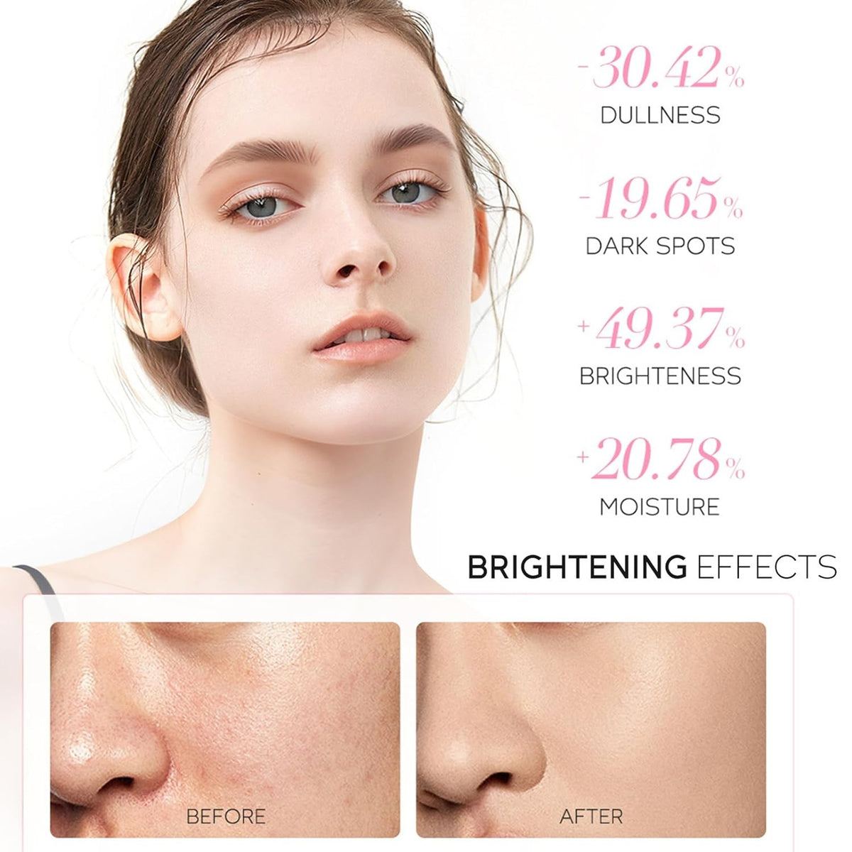 4tlg Sakura Gesichtspflege Reiseset mit SPF50+ Sonnencreme Geschenkset