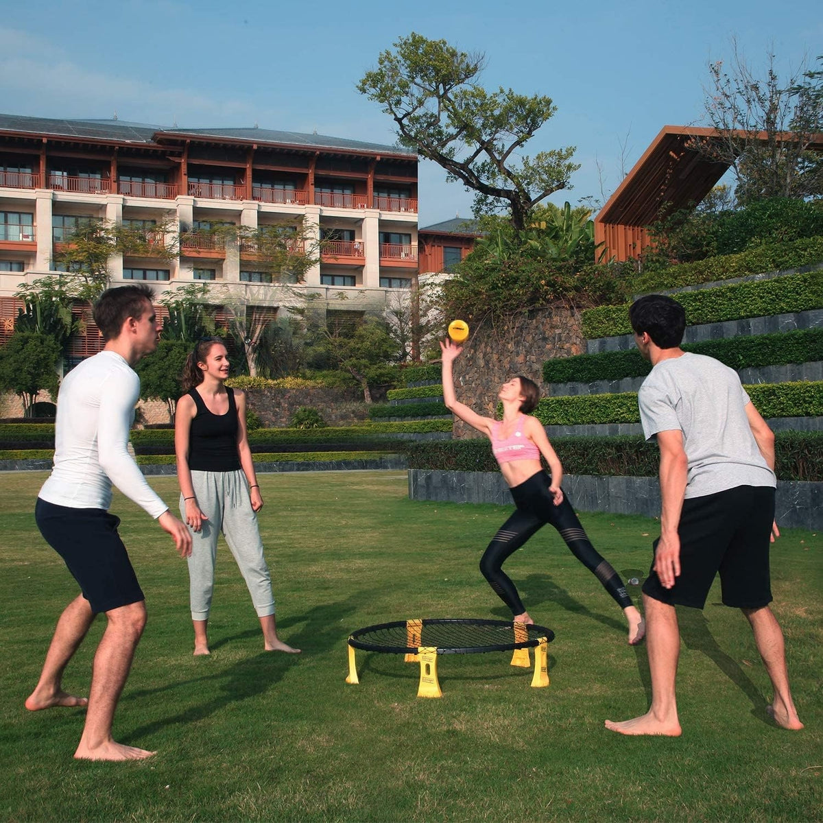 Ballspiele für Draußen Outdoor Spielzeug Blinngoball Set 3