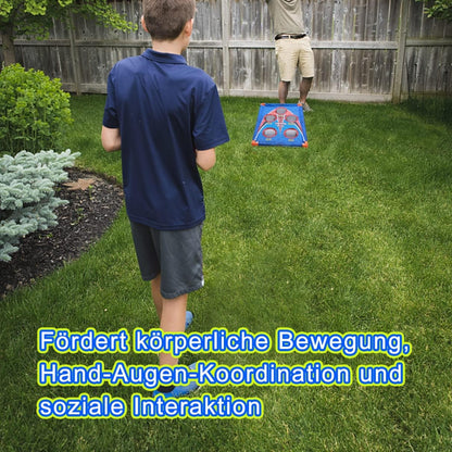 Wurfspiel Kinder Outdoor Cornhole Spiel Game Set für 6
