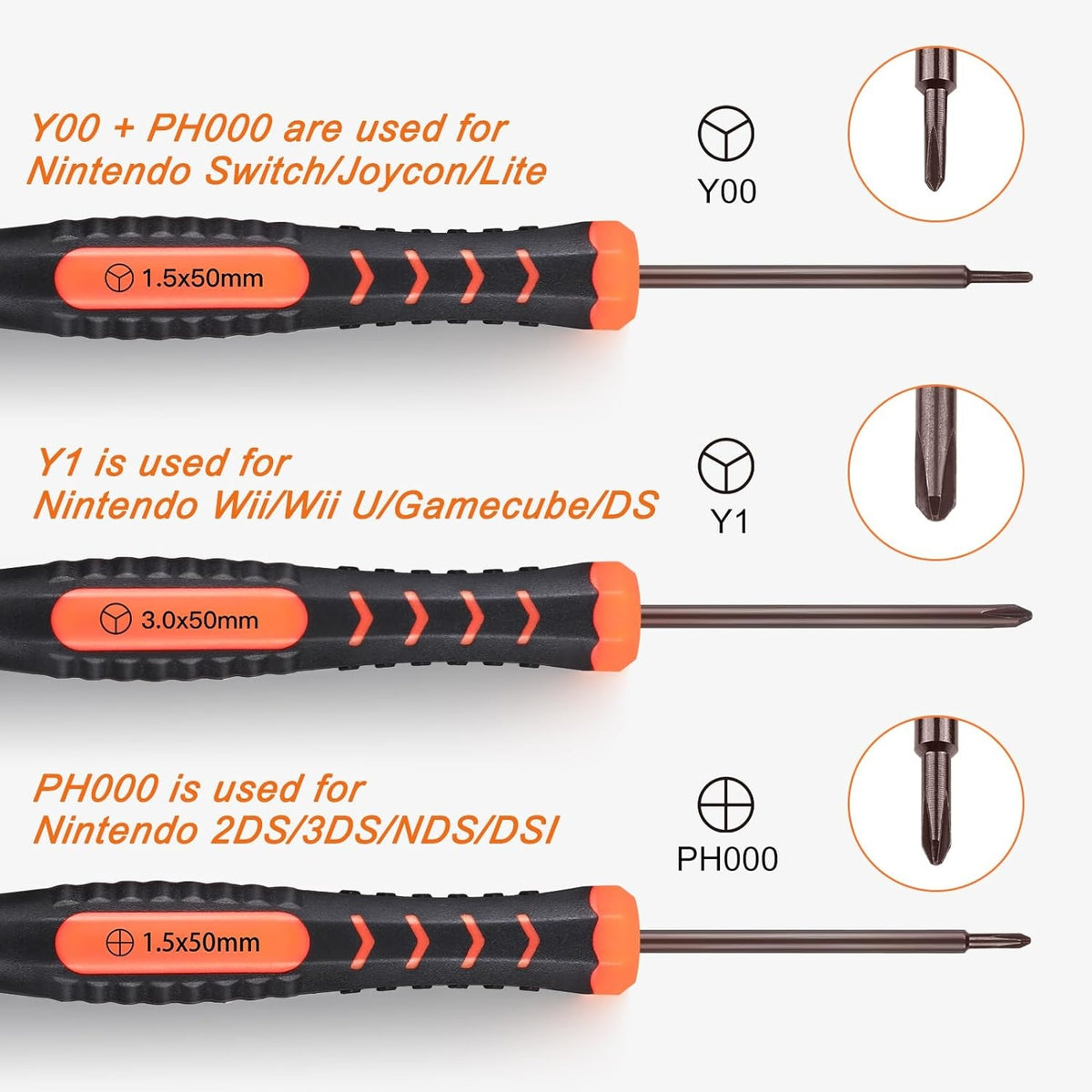 Schraubendreher Set für Nintendo Switch Reparatur Werkzeug Kit 6Pcs