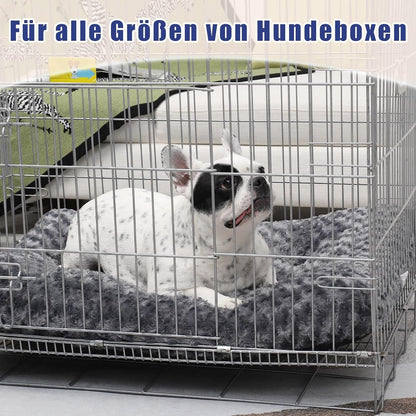 Hundebett Grosse Hunde Waschbar Hundekissen Dunkelgrau 90x60cm
