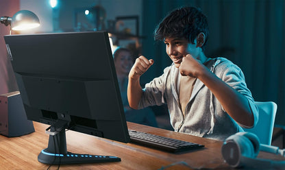 Lenovo G24qe-20 | 23,8" QHD Gaming Monitor | 2560x1440 | 100Hz | 300 nits | 1ms Reaktionszeit | HDMI | DisplayPort | AMD Radeon FreeSync | schwarz