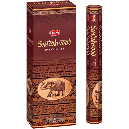 Räucherstäbchen Sandelholz 120 Stück im Sixpack