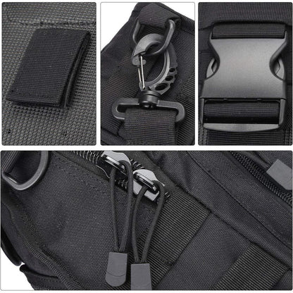 Taktischer Brustrucksack Militär Schultertasche EDC Outdoor