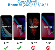 iPhone SE 2022 Schutzfolie 3er Pack Displayschutzfolie 9H