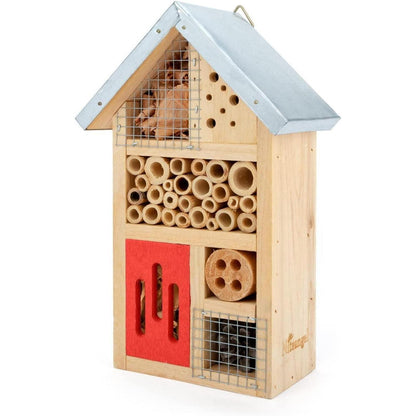 Niteangel Insektenhotel Naturholz Garten Marienkäfer