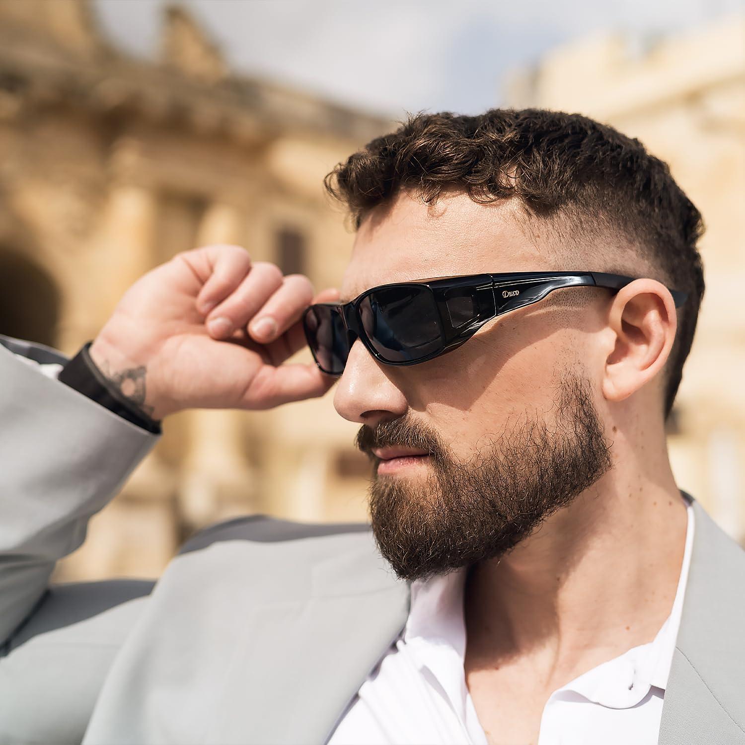 Polarisierte Sonnenbrille UV400 Schutz Wrap Around für