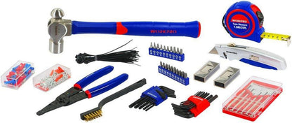 WORKPRO Werkzeugkoffer 408tlg. mit 3 Metall Schubladen Heavy Duty Werkzeugset