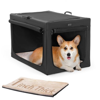 Faltbare Hundebox M – Komfort & Sicherheit für deinen Liebling