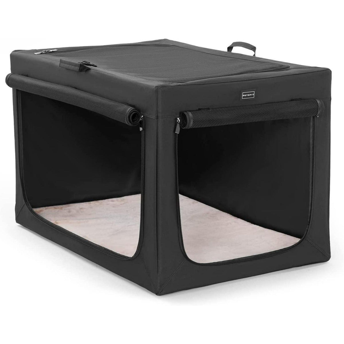 Faltbare Hundebox L – Bequem, Sicher & Platzsparend