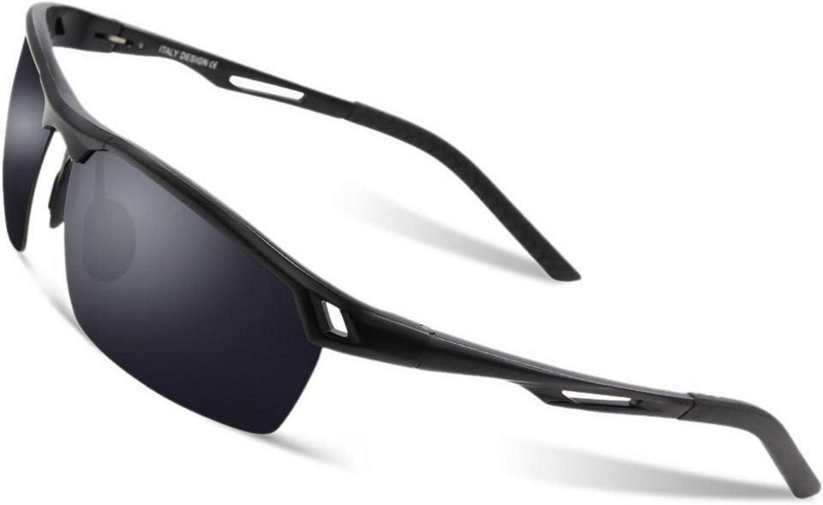Polarisierte Sportsonnenbrille Ultraleicht Al-Mg Rahmen 8550