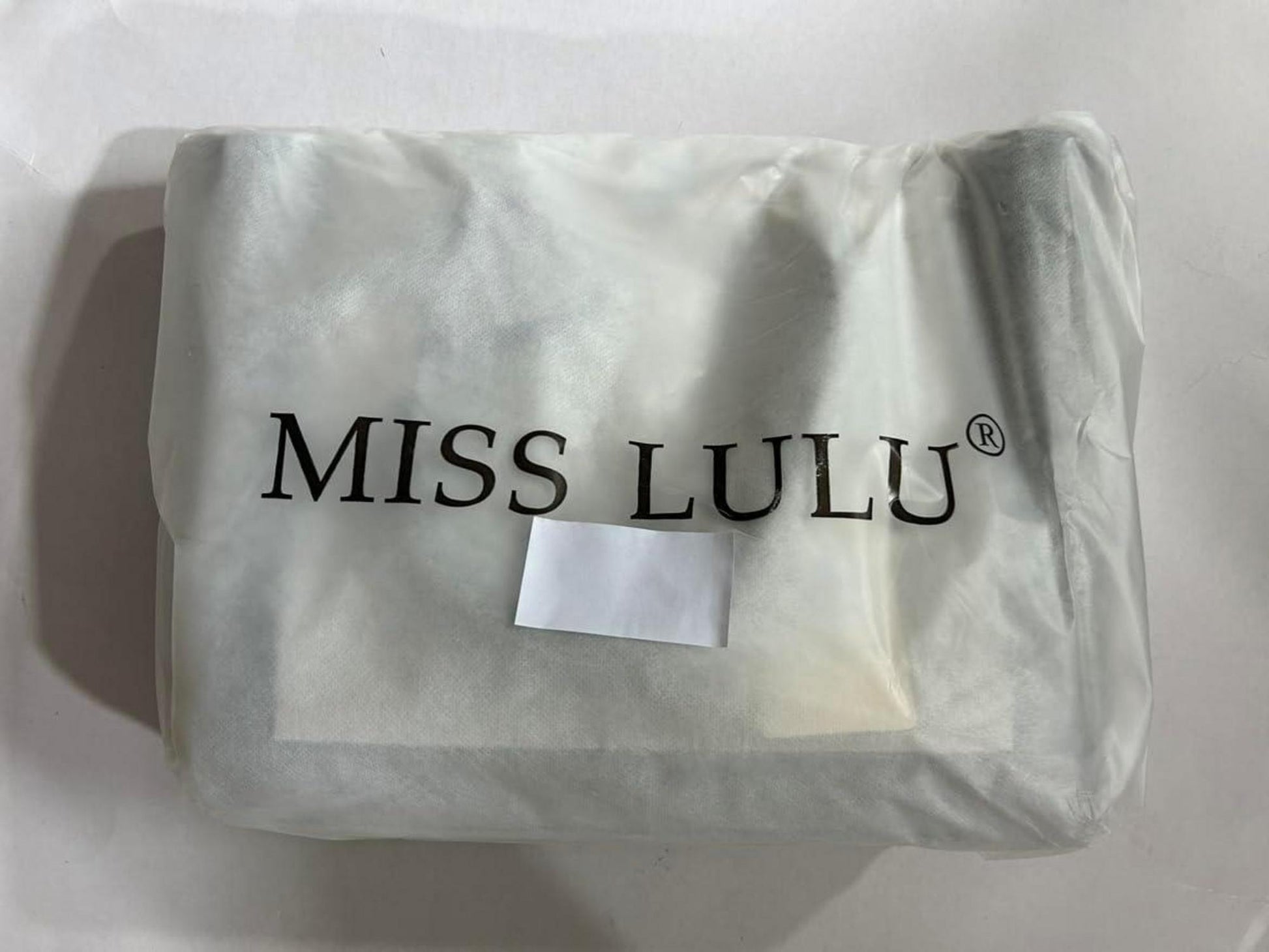 Miss Lulu Damen Handtasche Schultertasche Shopper V-Design Blau