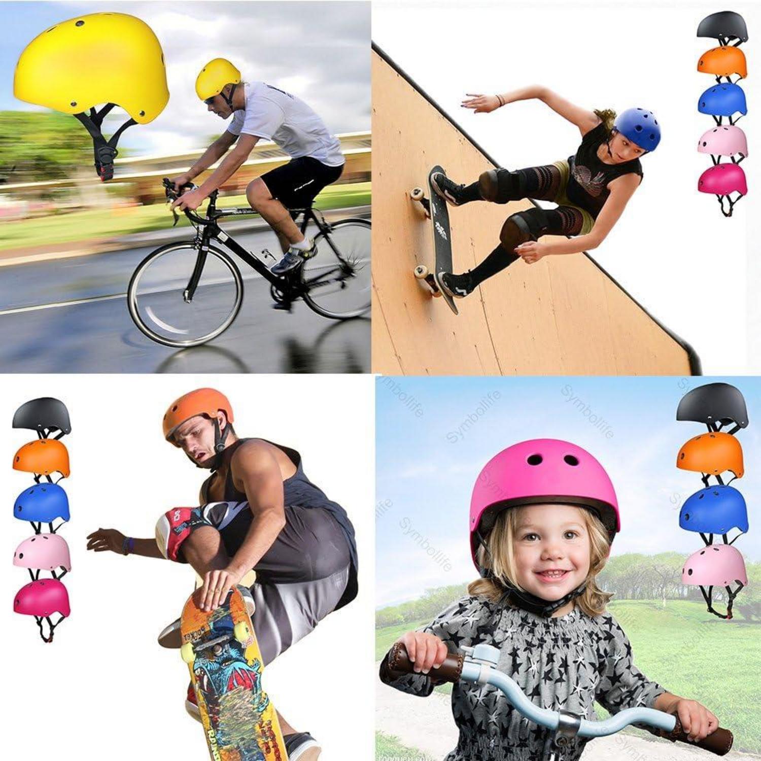 Skateboard Protektoren Set mit Helmet und Handgelenkschoner