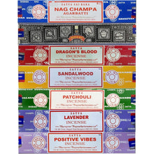 Räucherstäbchen Geschenkset 7 Düfte | Nag Champa, Sandelholz & mehr