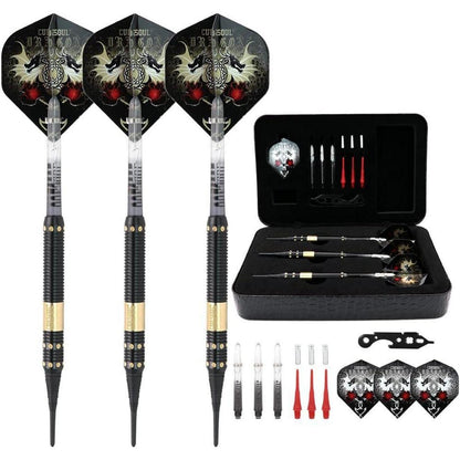 CUESOUL Dragon Deluxe Soft Dart Set 16g with Luxury Case