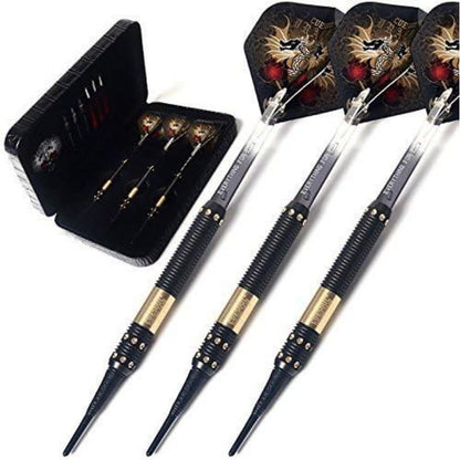 CUESOUL Dragon Deluxe Soft Dart Set 16g with Luxury Case