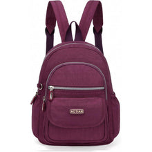 Mini Rucksack Damen & Mädchen, 7L, Violett, Leicht & Geräumig