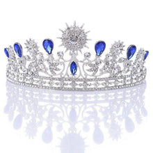 Strass Diadem Hochzeit Krone Tiara Braut Haarreifen