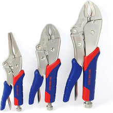 WORKPRO Gripzangen-Set 3-tlg. 165mm 180mm
