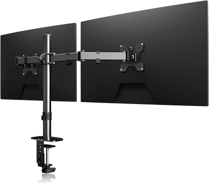 Monitor Halterung für 2 Monitore 13-27 Zoll VESA 75/100mm 10 kg