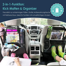 Rückenlehnenschutz Auto Kinder Organizer Wasserdicht Schwarz
