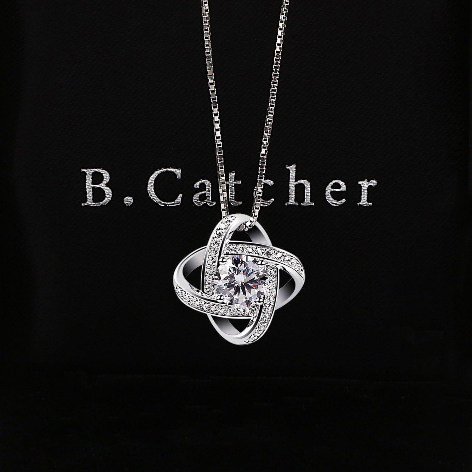 Kette Damen Halskette 925 Sterling Silber Twist-Würfel 45CM