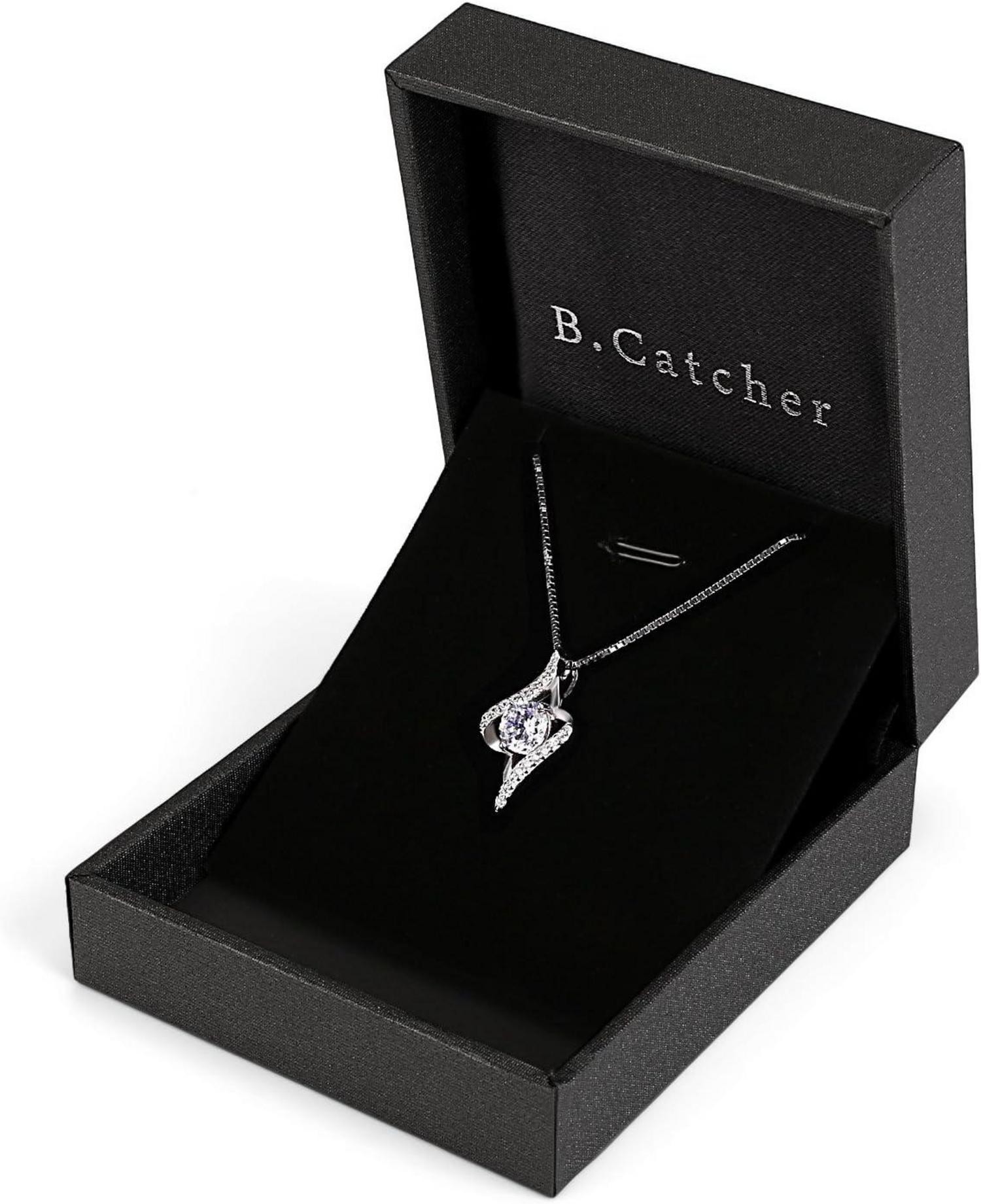 Kette Damen Halskette Sterling Silber Anhänger ''Sternennacht'' 45CM