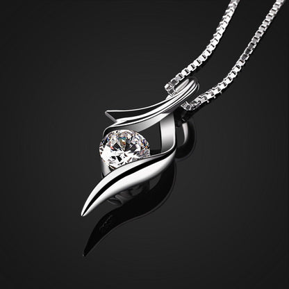 B.Catcher Damen Kette 925 Silber Anhänger Notenschlüssel