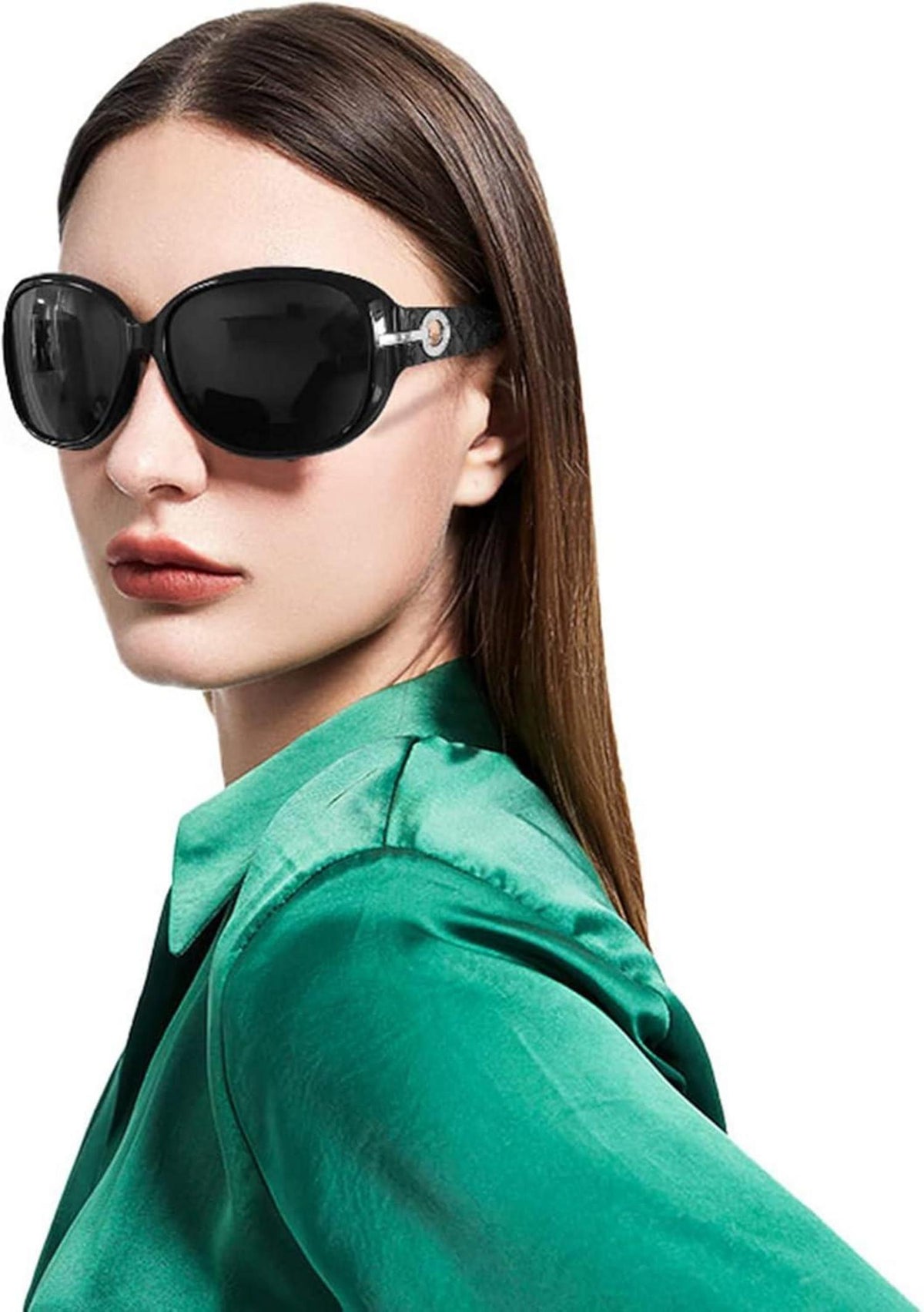 Joopin Sonnenbrille Damen Polarisiert XL UV400 Oversize