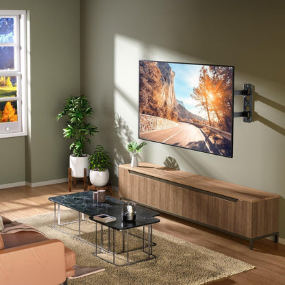 TV Wandhalterung Schwenkbar Neigbar 26-60 Zoll Fernseher bis