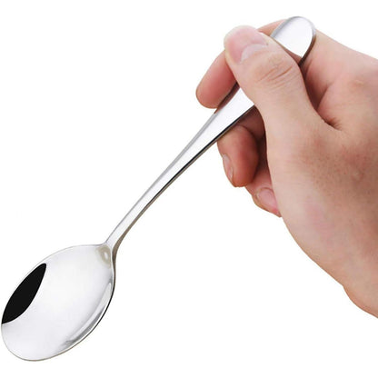 4-teiliges Kinderbesteck Set Edelstahl – Silber Geschirr