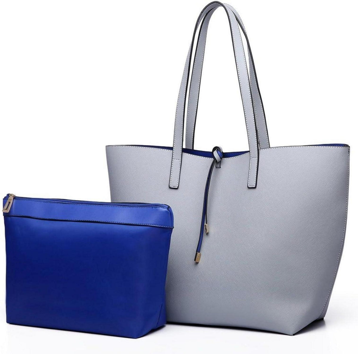 Schultertasche Damen Shopper PU-Leder Handtaschen-Set