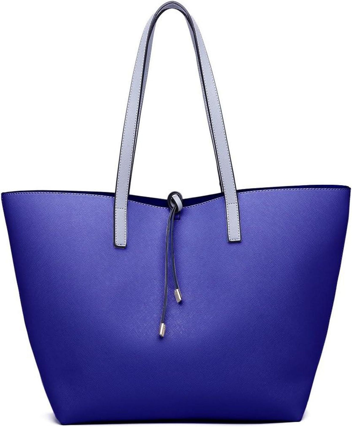 Schultertasche Damen Shopper PU-Leder Handtaschen-Set 2-teilig