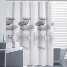Goldbeing Duschvorhang 200x200 Textil Grau Schimmelresistent