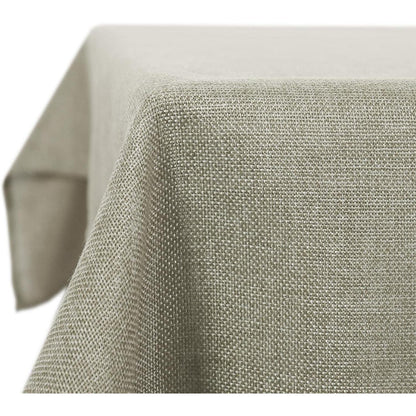 Leinenoptik Tischdecke wasserabweisend 240x140 cm