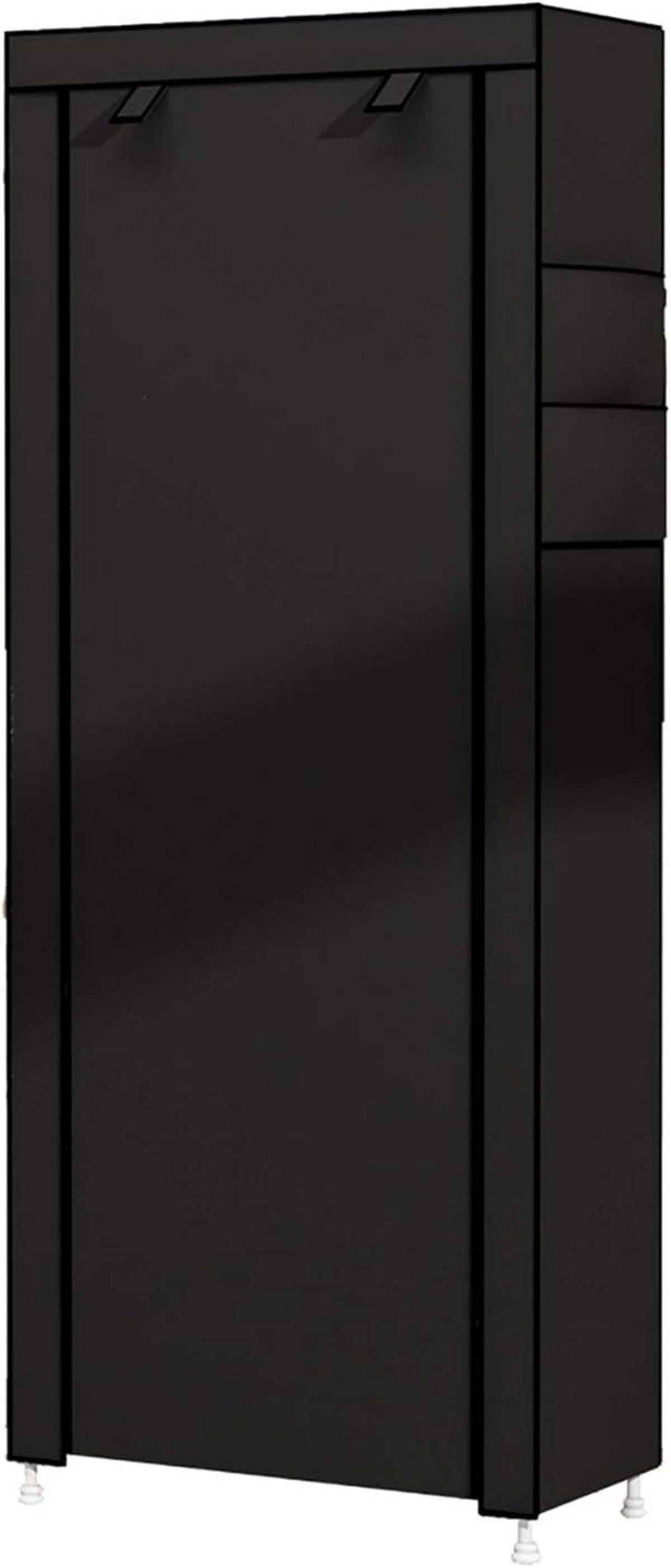 UDEAR 10-Tier Schuhschrank Shoe Storage für 27 Paar Schuhe Schwarz
