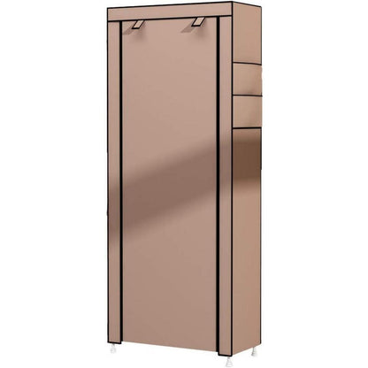 UDEAR 10-Schicht Schuhschrank für 27 Paar Schuhe Grau