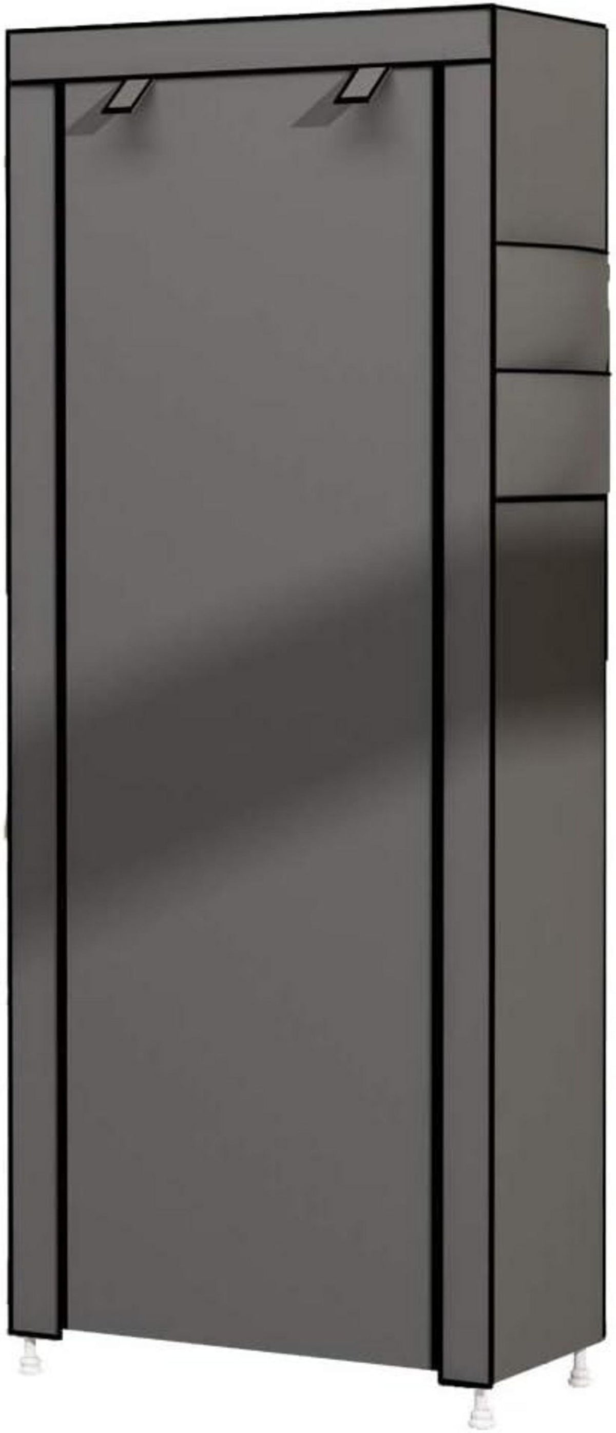 UDEAR 10-Tier Schuhschrank mit 27 Paaren Grau