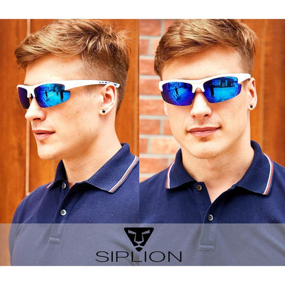 Polarisierte Herren Sonnenbrille UV400 Schutz TR90 Rahmen